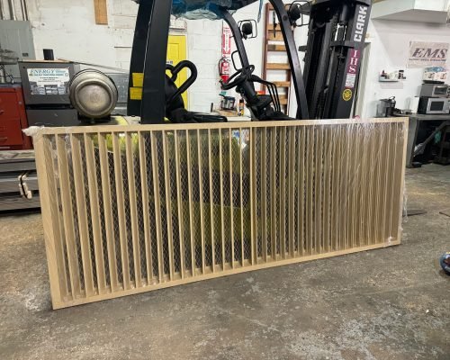 No Flange Aluminum Stormproof Louver 5